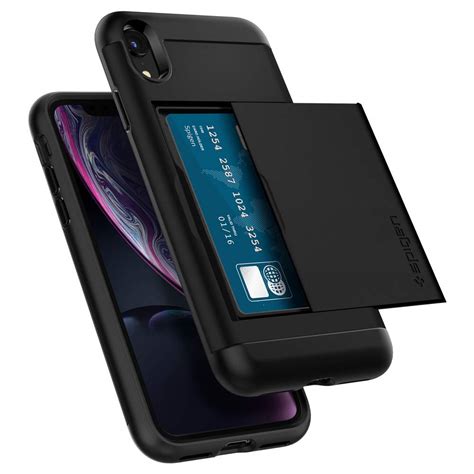 iphone xr thin case rfid card slot|Amazon.ca: IPhone XR Case Card Holder.